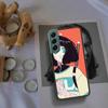 Vaporwave Glitch Anime Phone Case For Samsung Galaxy A12 A22 A32 A42 A52 A72 A54 A34 A24 A14 A73 A53 A33 A23 A13 5G F52 F62 Cove