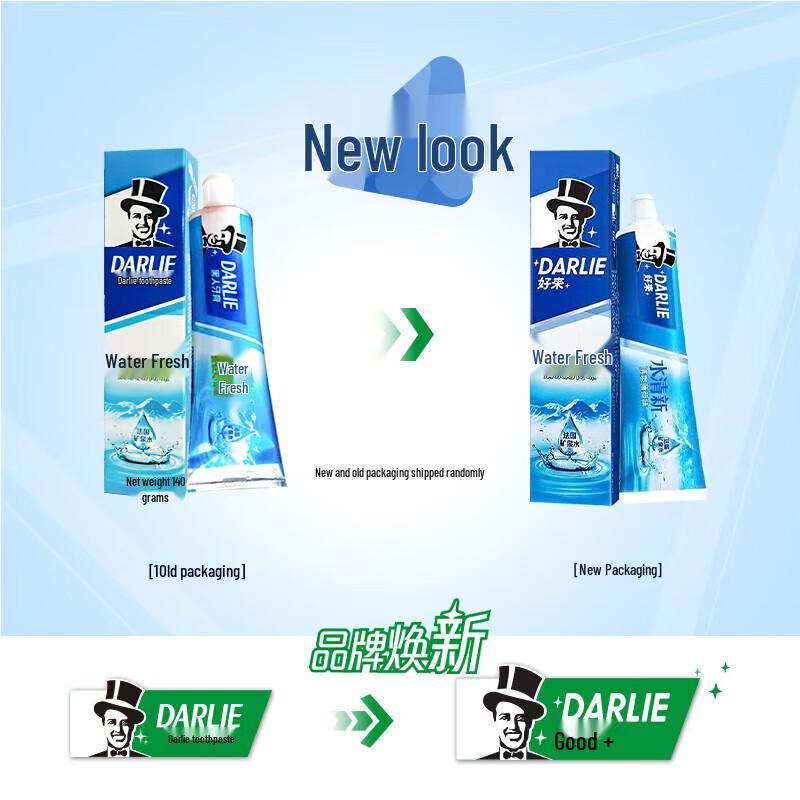 Darlie Aqua Fresh Spring Mint Toothpaste Twin Pack