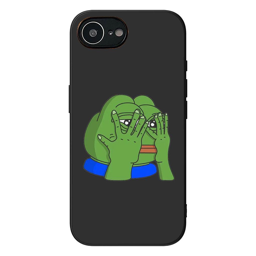 Funny Sad Frog Pepe Casing Phone Cover for Samsung Galaxy A05 A06 A14 A50 A51 A52 A12 A13 A23 A70 A07 A25 A26 M53 A56 Soft Case