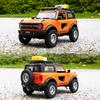 1:32 Ford Bronco Lima Alloy Car Model Diecasts Metal Modified Off-road Vehicles Car Model Sound and Light Childrens Toy Gift