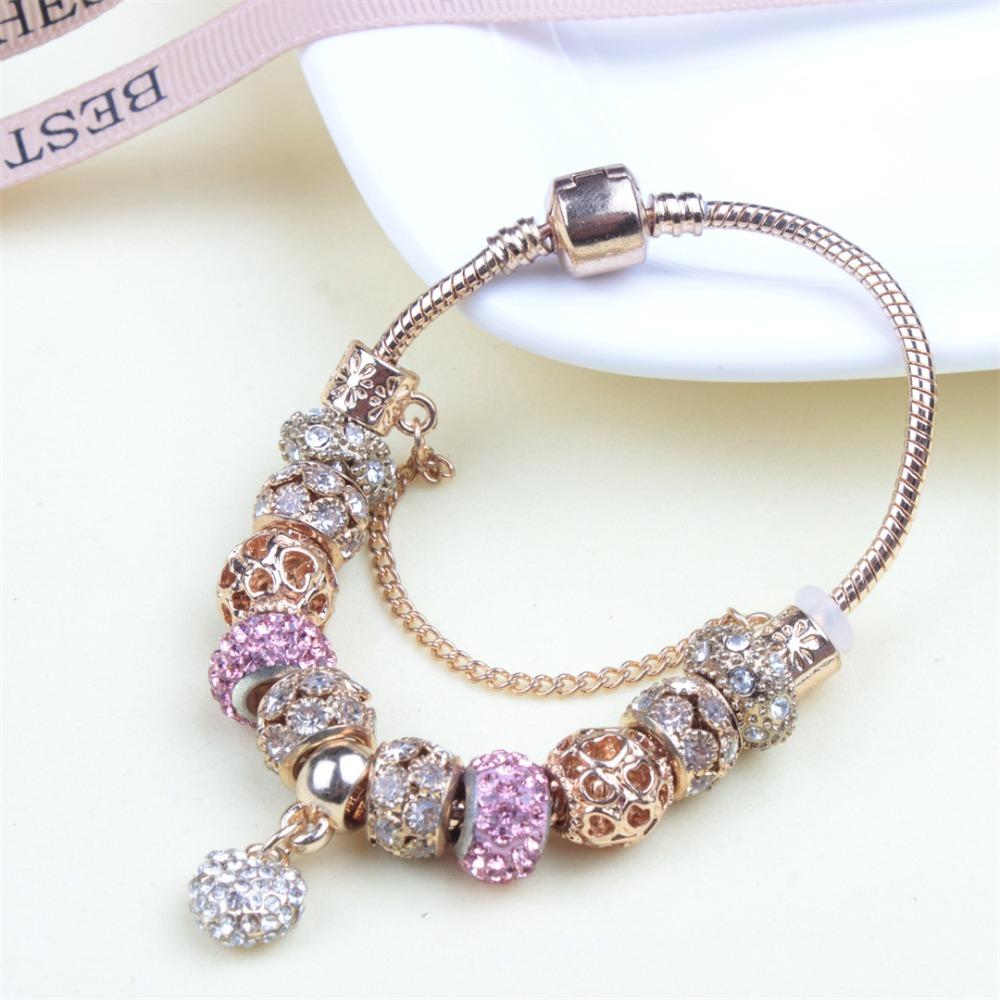 Beaded Bracelet Bangle Multi Element Stainless Steel Copper Alloy Open Spring Snake Bone Chain