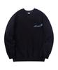 RADINEO Blue Flower Sweatshirt Black