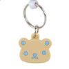 Sanrio Cinnamoroll Retractable Keychain Key Mascot x x Character Item 168777 Face-Shaped (12.5 7.5 1.8 cm) No.