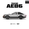 327PCS AE86 Building Block Car Classic TOYOTA JDM Vehicle Model Bricks Set With Display Box Adult Collection Kids DIY Toys Gifts