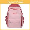 Capacity Simple Large Backpack With Letter Print Design For Daily Use School