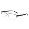 Metal Anti-blue Light Reading Glasses Farsighted Eyeglasses Men Business Eyewear Diopter 0 +1.0 +1.5 +2.0 +2.5 +3.0 +3.5 +4.0