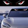 Angry Eyes Car Decals, Stylish Cartoon Car Window Stickers, Unique Auto Exterior Decor for Personality Car Styling, Trendy Car