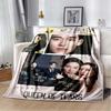 Queen of Tears TV HD Druck Flanelldecke Weicher Plüsch Sofadecke Wohnzimmer Schlafzimmer Warme Decke Moderne Heimdekoration Geschenk