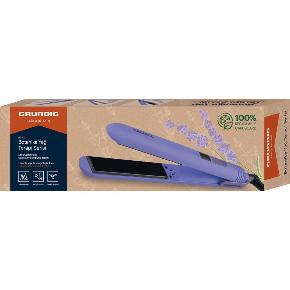 Grundig HS 7032 Botanika - Plancha de pelo iónica con placa recubierta de  aceite de lavanda comprar a buen precio — entrega gratuita, reseñas reales  con fotos — Joom