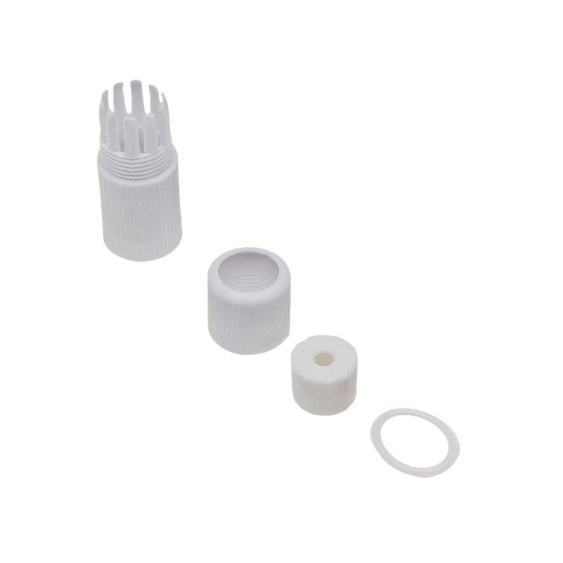 

5 Sets Network Cable Waterproof Cap RJ45 Waterproof Connector Protector Cover For Outdoor Network IP Camera Pigtail Cable білий