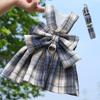 Pet Dog Harness With Skirt Design Small Breeds - Adjustable Chest Belt Leash Teddy Pomeranian