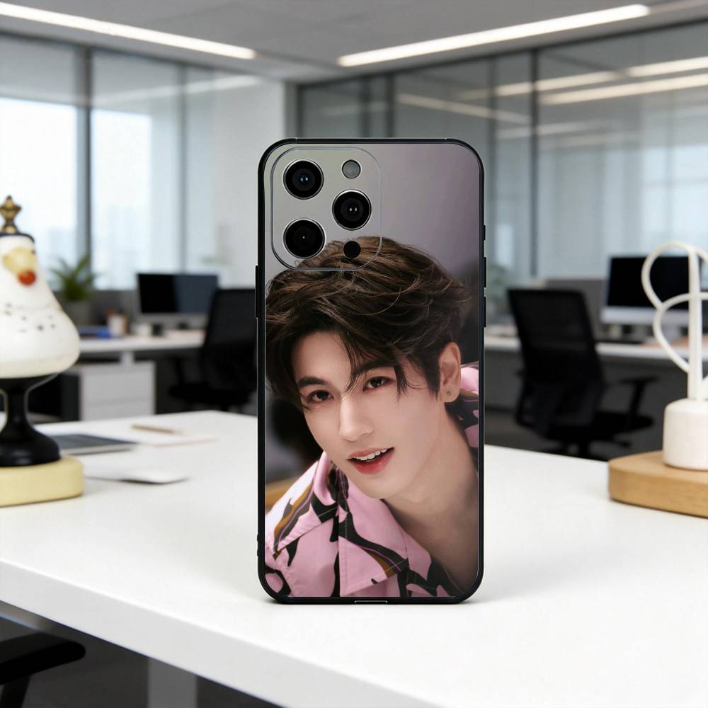 Handsome K-Krien Z-Zhang L-Linghe Phone Case For iPhone 17, 16,15,14,13,12,11 Plus,Pro Max, Others Soft Black Cover