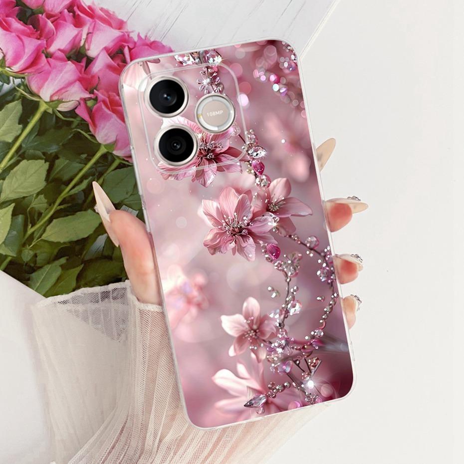 Cute Printing Phone Case For Honor 600 Lite 5G Soft Silicone TPU Cases For Honor600 600Lite Covers Bumpers