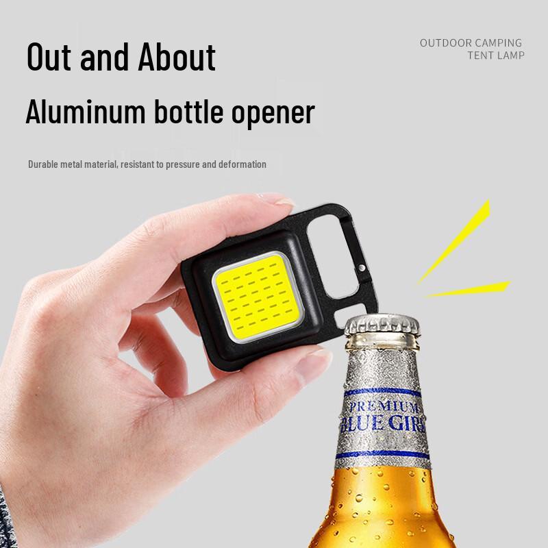 TLXT Portable EDC Outdoor Emergency Keychain Flashlight