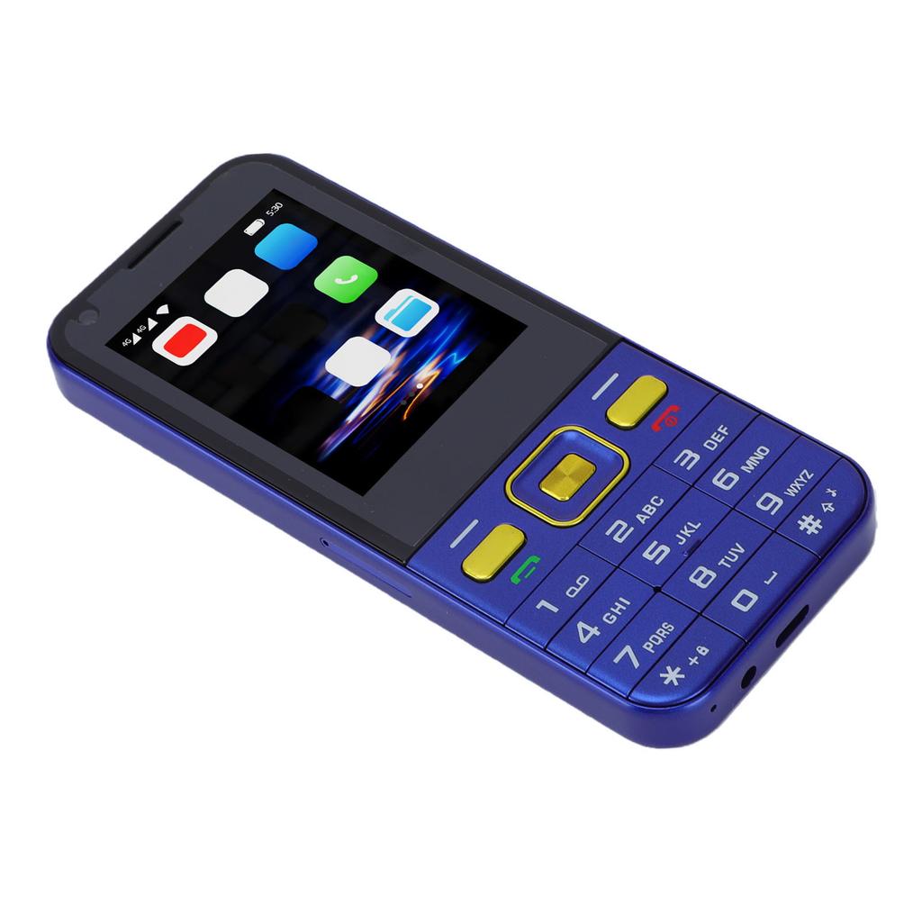 4G LTE Ontgrendelde Mobiele Telefoon voor Senioren 2,8 Inch Touchscreen 2GB 16GB Dual SIM Dual Standby Ondersteuning App Downloaden WiFi