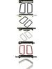 2020 K5 KaiKu Upper Air Outlet Frame & Center Console AC Sequin Sticker