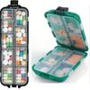 Portable Pill Organizer - Moisture-proof Travel Pill Case, Tablet and  Storage Container, Can Hold Various Sizes of Pills,for Travel and Household