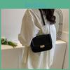 Trendy Chain Crossbody Bag Stylish Summer Small Box Bag Chic Shoulder Purse For Women