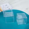 Pabei Disposable Transparent Square Mousse Cups
