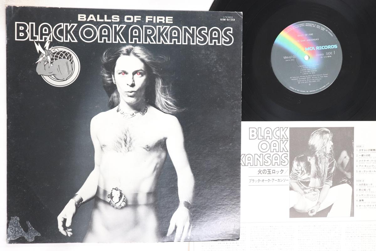 

LP Record BLACK OAK ARKANSAS - Balls Of Fire VIM6103 MCA 1976 Japan Rock Used