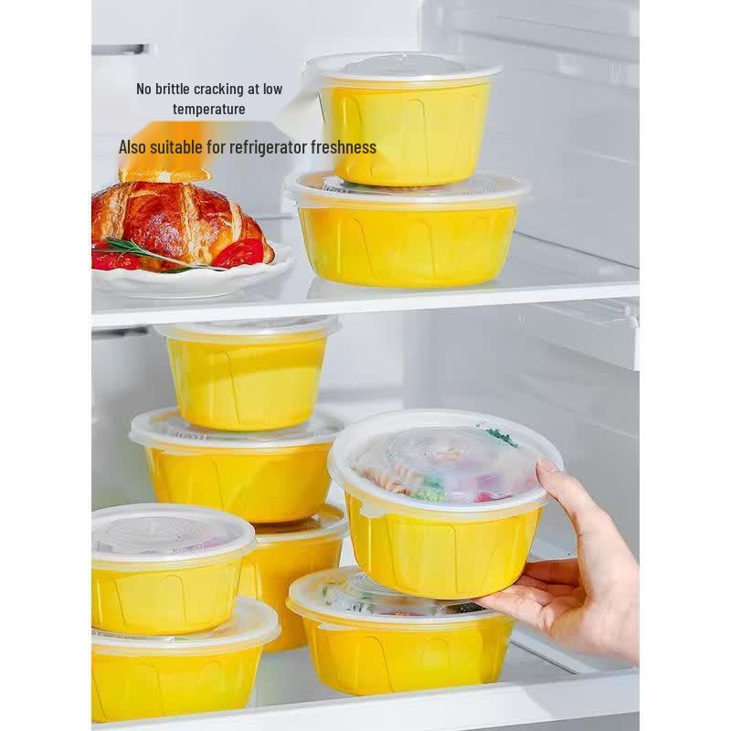 MARYYA Round Microwavable Food Storage Containers with Lids, 30-Pack