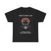 Ich trinke Kaffee und ich weiß Dinge Grafik T-Shirt Brandneu Baumwoll-T-Shirt Unisex T-Shirt