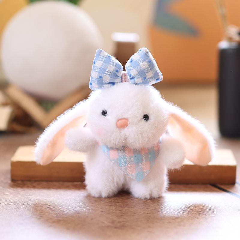Plush Bunny Keychain With Bow For Kids And Collectors