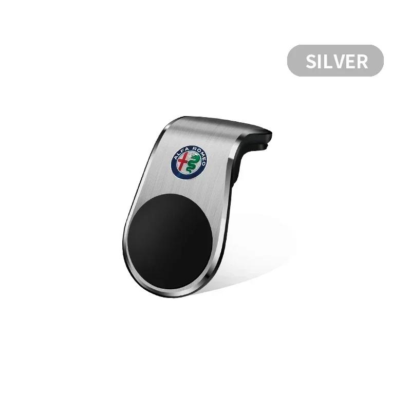 Magnetic L-Type Phone Holder In Car Smartphone Stand Clip For Alfa Romeo Giulia Stelvio Giulietta 159 147 156 166 Accessories