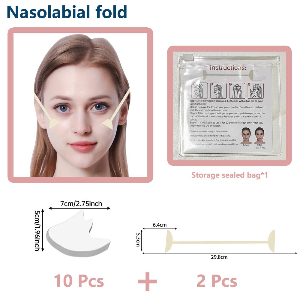Invisible Facial Slimming Tape Wrinkle Removal Sticker Face Stickers Neck Eye Lifter Sticker Anti Aging Patch Face Lift Tape