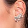 Shinning Cubic Zirconia Earrings Female Fashion Luxury Accessories Delicate Jewelry For Wedding Party