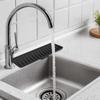 Multifunction  Silicone Faucet Mat Not  Slip Drainages Mat Kitchen Faucet Mat Kitchen Sink Accessory Large for Kitchen Sink