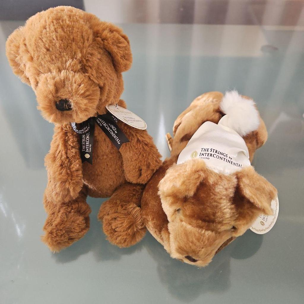 [USED] Teddy Bear - The Strings Hotel Tokyo InterContinental Hotel Commemorative Merchandise