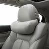 Almohada Reposacabezas de Cuero Nappa Transpirable para Coche Acolchado Suave y Cómodo Soporte para el Cuello