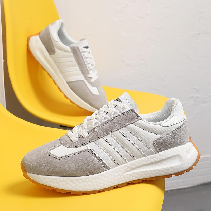 Scarpe da Ginnastica Forrest Gump Nuove Primavera e Autunno Popcorn Suola Morbida Leggera Scarpe da Corsa Scarpe Casual Superficie in Pelle