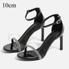 Rhinestone Open Toe High Heel Sandals Summer Women's Shoes