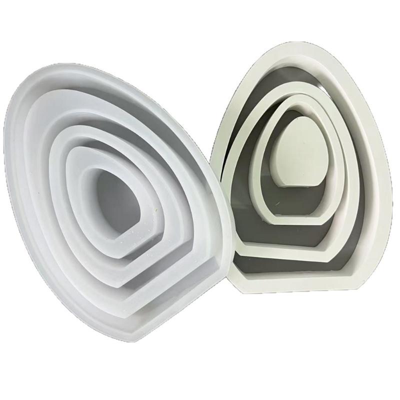 

Hollow Eggs Silicone Mould Crafting Supplies For Plasters Creation And Festival Home Decoration 1