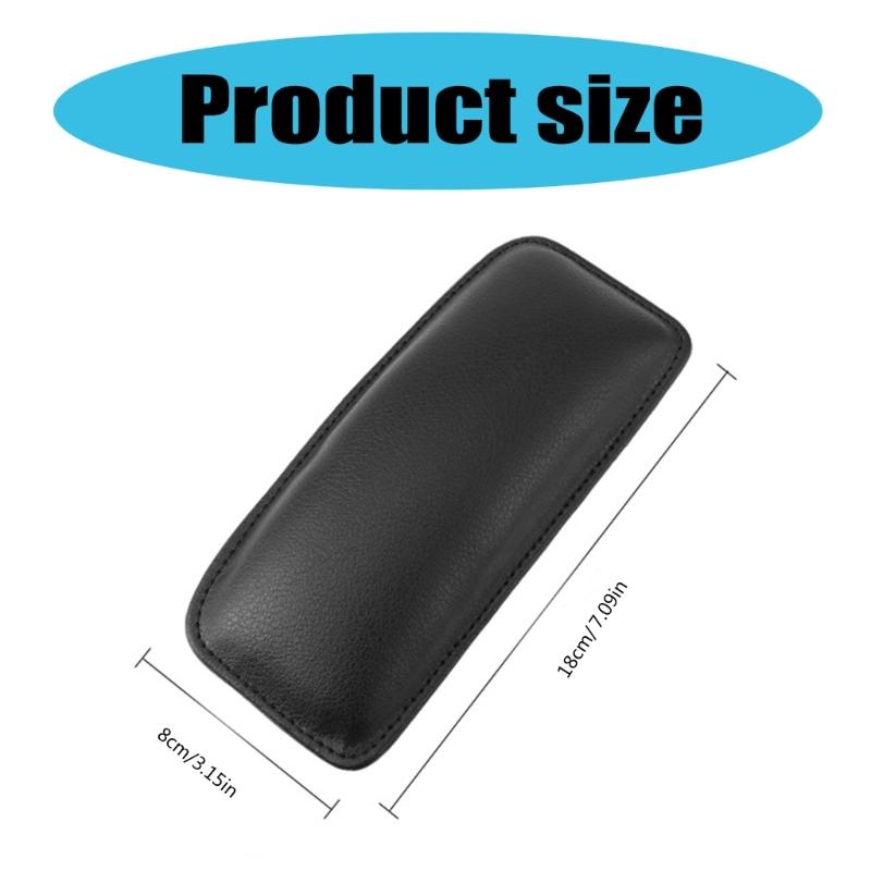 Supporto Bracciolo Auto, Altezza Regolabile Comfort Avambraccio Cuscino Ginocchio Pelle, Estensore Gomito Sinistro Antifatica Pad Gomito