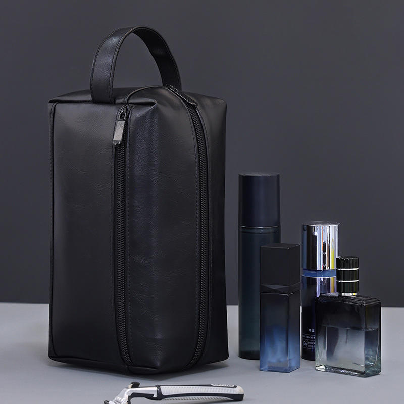 Fashion Retro Toiletry Bag Lightweight Multi-Purpose Storage Bag Travel Men's Handbag for Toiletries Organization Casual Outings & Short Trips
