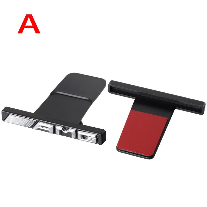 GLC GLB 1 Stück ABS AMG Grill Kühlergrill Emblem Für AMG Mercedes-Benz W463 W464 W461 G63 G65 Kühlergrill Aufkleber Emblem Abzeichen Aufkleber Auto Ac