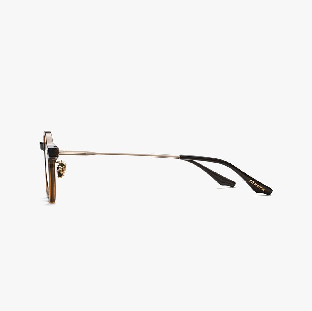 Edeuhadiaiweeo Glasses Frame (Ed5803 Chestnutcrystal 50)
