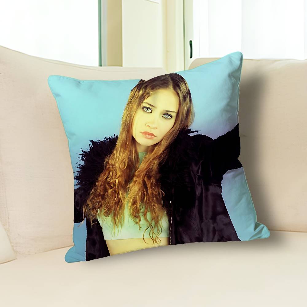 Singer F-Fiona A-Apple Anime Celebrity Merchandise All-Match Printed Pillow Case Sofa Car Office Room Decoration Protector