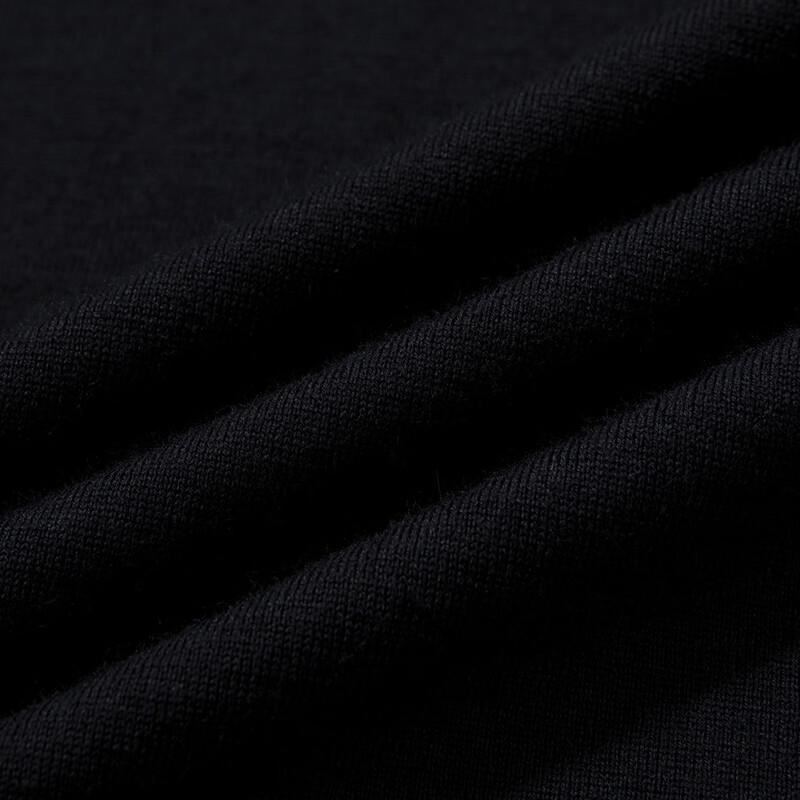 LUOZ Men's Wool Blend Round Neck Sweater