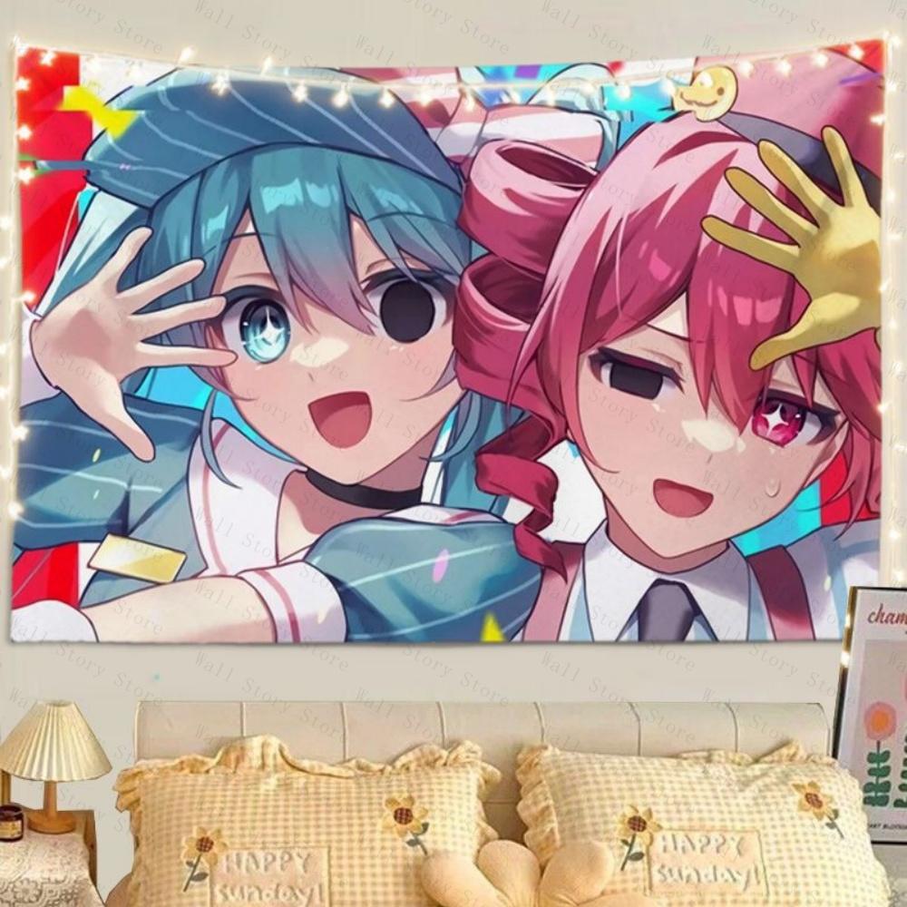 

Anime Tapestry Cat Girl Tapestry Cute Manga Wall Hanging Aesthetic Room Decor for Bedroom Tapestry Dorm Perfect Gift Anime Fans 74x94cm(29x37in)