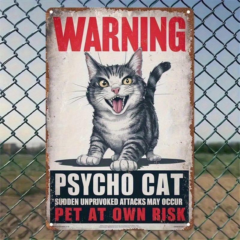 Retro Metal Animal Wall Art for Home Kitchen Farm Cafe Garden