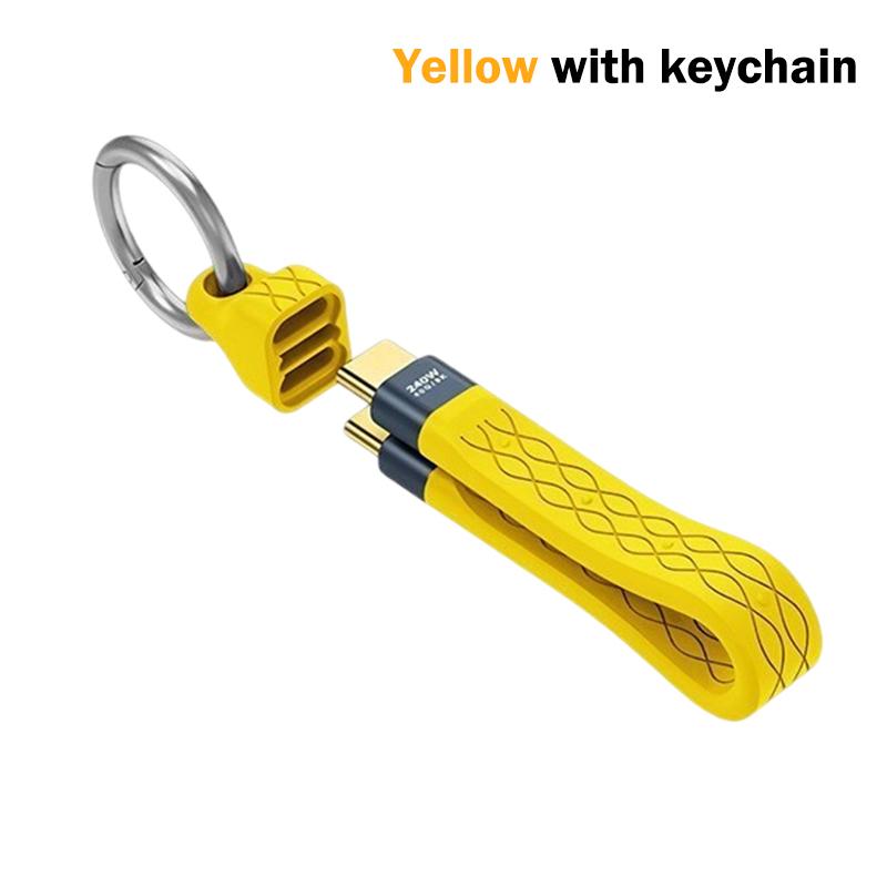 Multifunctional Pd240W Usb 4 40Gbps Fpc Data Cable Type-C Cable Portable Keychain For Phone Tv Laptop Tablet Video Transmission