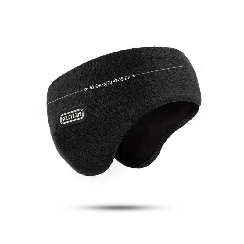 Zimowe Męskie Ocieplacze na Uszy Wyściełane i Pogrubione, Aby Zapobiec Zimnu i Wiatrowi, Ciepłe Nauszniki