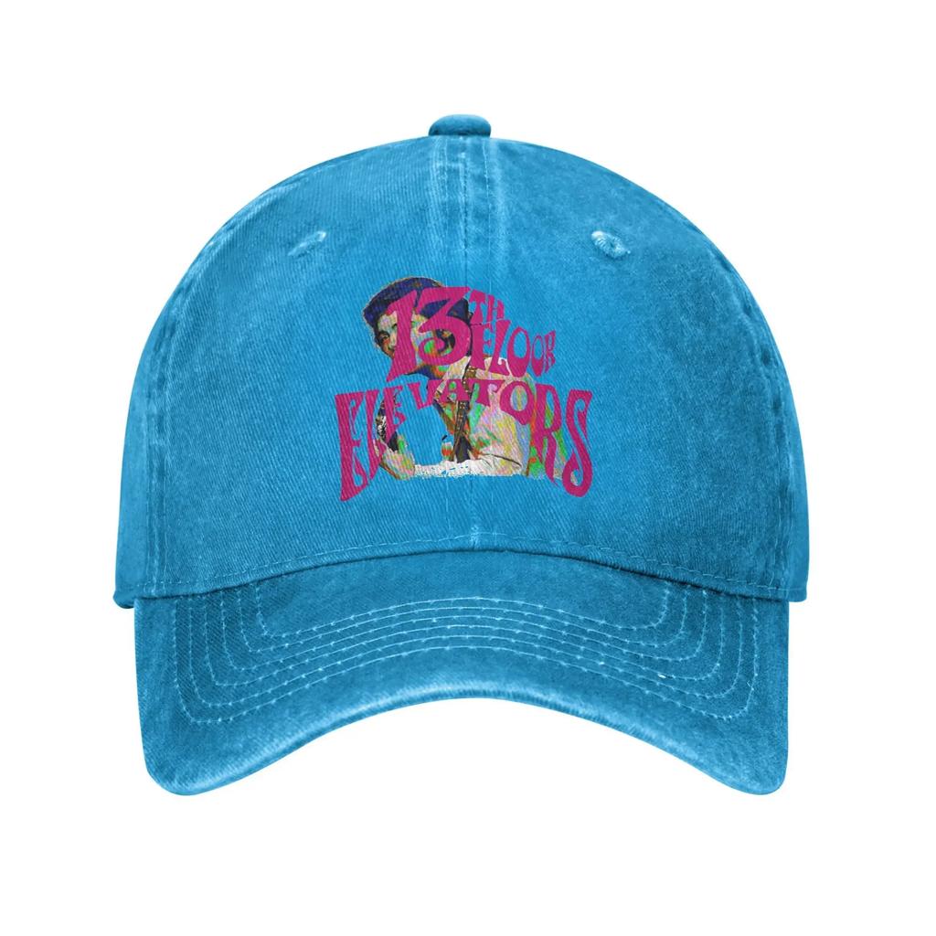 13th Floor Elevators Rock Band Baseball Cap Sun Outdoor Gym Breathable Hip Hop Hats Unisex Men Casual Custom Logo Snapback Cap