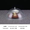 UOSO Rectangular Transparent Plastic Food Dust Cover