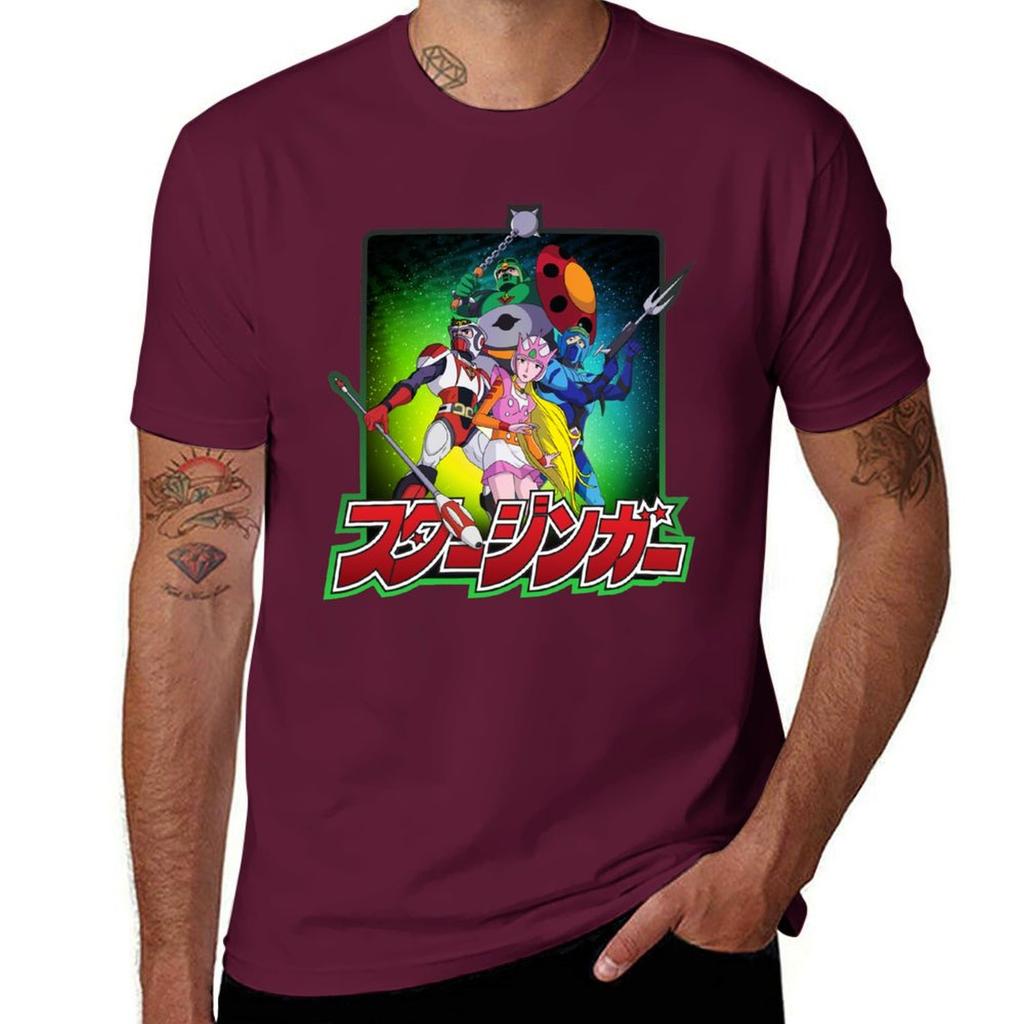 Starzinger T-Shirt Customs Aesthetic Clothing Cute Tops Men's T Shirts