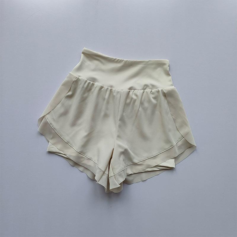 Women's Quick-Drying Mid-Waist Yoga & Running Shorts